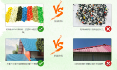 合成樹脂瓦起皮現(xiàn)象的是什么原因？底料有劃痕